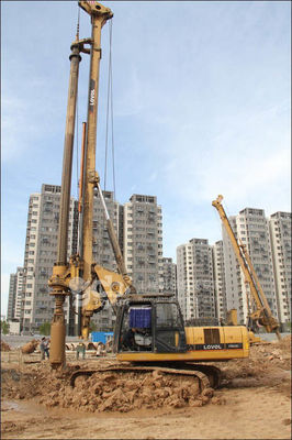 雷沃旋挖钻保障贵州安置房建设
